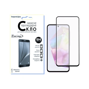 Скло захисне Fine Line Samsung Galaxy A35 Black (FL-TGFG-344) зображення 1