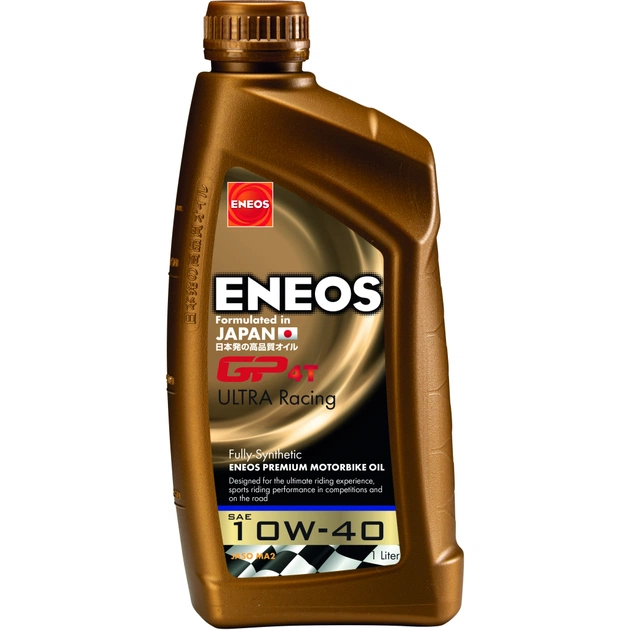 Моторна олива ENEOS GP4T ULTRA Racing 10W-40 1л (EU0147401N) - изображение 1