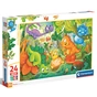 Пазл Clementoni Dinos Happy Oasis, серія "MAXI", 24 елементи (28524) - зменшене зображення 1