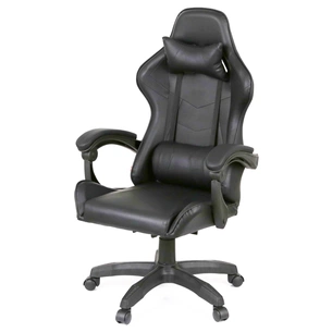 Крісло ігрове Аклас Бешкет ANF підліткове Чорний (PU-чорний) (00160337) зображення 1