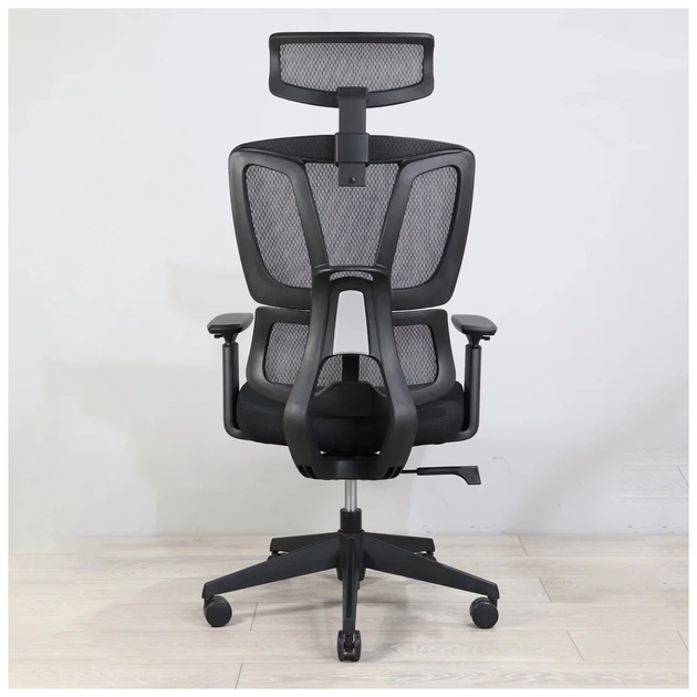 Офісне крісло Richman Баланс Про Пластик Synchro Сітка Чорне (ADD0003215) - зображення 5