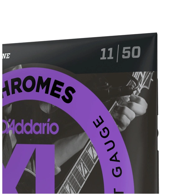 Струни для гітари D'Addario XL Chromes Jazz Light (11-50) (ECG24) - picture 4