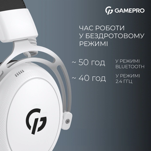 Навушники GamePro Asgard Skald 4-Mode White (HSW160W) - picture 12