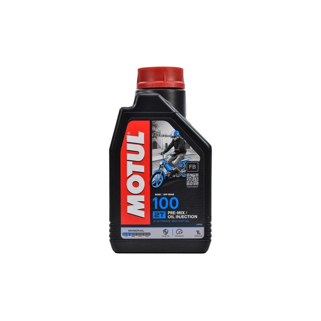 Моторна олива MOTUL 2T Moto Mix 100 1л (837511) - изображение 1