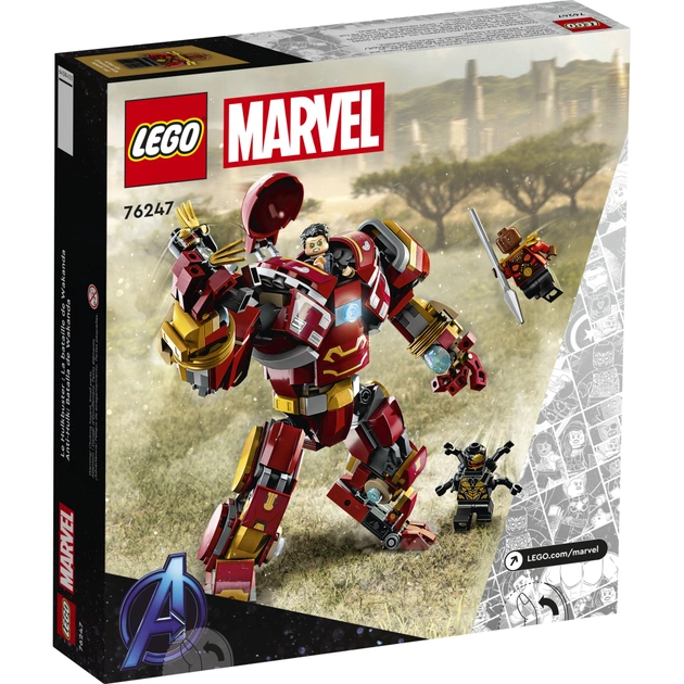 Конструктор LEGO Super Heroes Халкбастер: битва за Ваканду 385 деталей (76247) - зображення 1