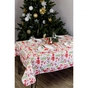 Скатертина Прованс Санта на білому 120х140 см (035781) - зменшене зображення 1