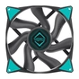 Кулер до корпусу Iceberg Group IceGALE 140mm Gray (ICEGALE14-B0A) - зменшене зображення 1