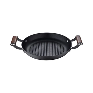 Сковорода MasterPro Odin-гриль чавунна, 28 см, кругла (BGMP-3820) изображение 1