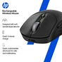 Мишка HP 700 Rechargeable Wireless/Bluetooth Black (AZ7B0AA) - зменшене зображення 2