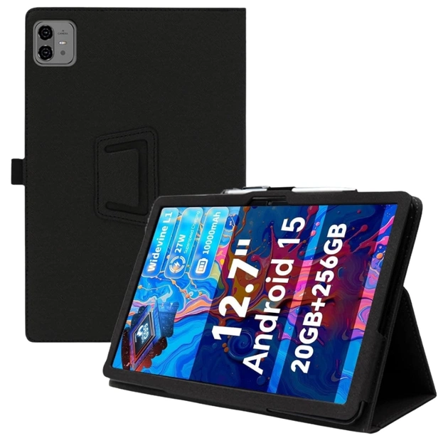 Чехол для планшета BeCover Slimbook Teclast ArtPad Pro 12.7" Black (715129) - изображение 1