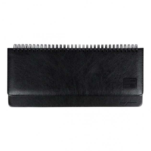 Еженедельник Leo planner Persona desktop planner, 30x14 cm, dated 2027, black, 128 pages (252742) - изображение 1