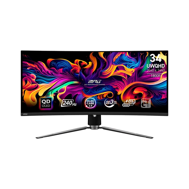 Монітор MSI MPG 341CQPX QD-OLED - зображення 1