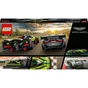Конструктор LEGO Speed Champions Aston Martin Valkyrie AMR Pro і Aston Martin Vantage GT3 592 деталі (76910) - зменшене зображення 7