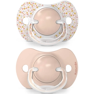 Пустушка Suavinex Dreams фізіологічна 2 шт, 6-18 місяців, нюдова (308276) изображение 1