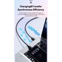 Дата кабель USB 2.0 AM to USB-C 3.0m 100W black Essager (EXC7A-WLC01-P) - уменьшенное изображение 6