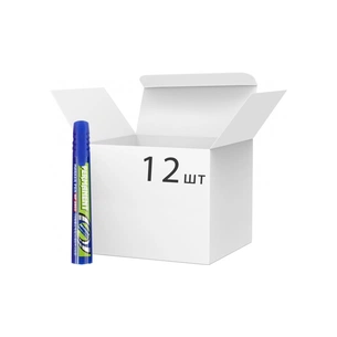 Маркер Baoke водостійкий 2.5 мм синій 12 шт (MARK-PERBAO2903BL-12) зображення 1