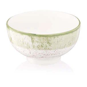 Салатник Ardesto Siena 11.5см, порцеляна, біло-зелений (AR2914SWG) зображення 1