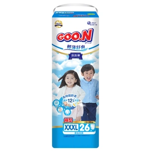 Підгузки GOO.N Slim & Comfortable Розмір 7 XXXL 18-30 кг 26 шт (21001095) зображення 1