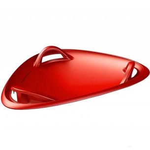 Санки Plastkon льодянка Meteor 60 см червона (48562) зображення 1