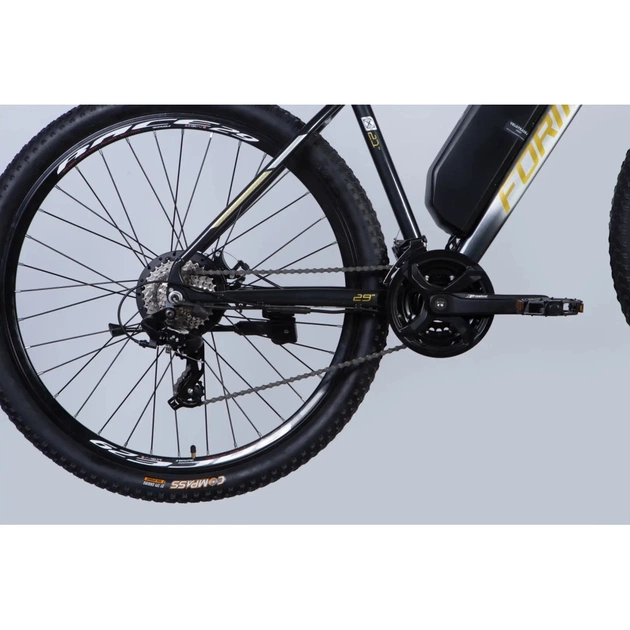 Електровелосипед Formula 29" eF-1 DD CS рама-21" 48B 12.5А*г 500Вт 2026 сріблясто-чорний (ELB-FR-29-254) - picture 5