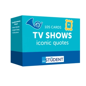 Навчальний набір English Student Картки для вивчення англійської мови TV Shows. Iconic Quotes (укр.) (591226004) зображення 1
