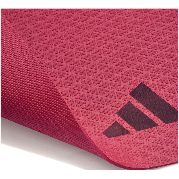 Килимок для йоги Adidas Yoga Mat ADYG-10001CB Уні 176 х 61 х 0,4 см бордовий (885652026604) - зображення 4