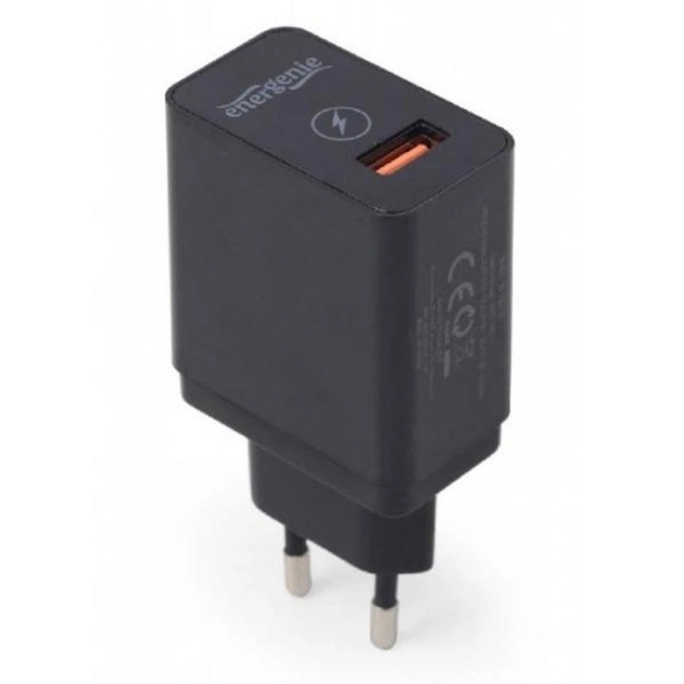 Зарядний пристрій EnerGenie USB 2.1A (EG-UQC3-01) - зображення 1