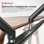 Комп`ютерний стіл Sihoo D07 Walnut/Black (D07B-101/D07J-101-AB) - зменшене зображення 8