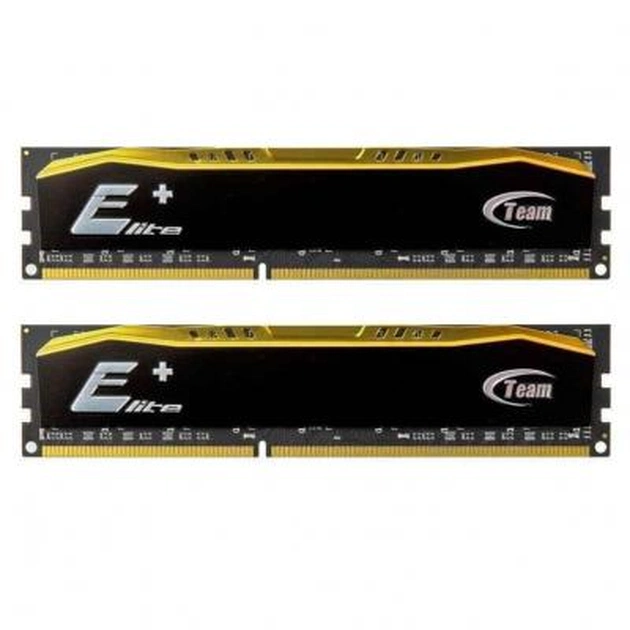 Модуль пам'яті для комп'ютера DDR4 8GB (2x4GB) 2400 MHz Elite Plus Team (TPD48G2400HC16DC01) - зображення 1