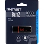 USB флеш накопичувач Patriot 16GB Blitz Black USB 3.1 (PSF16GBLZ3BUSB) - зменшене зображення 3