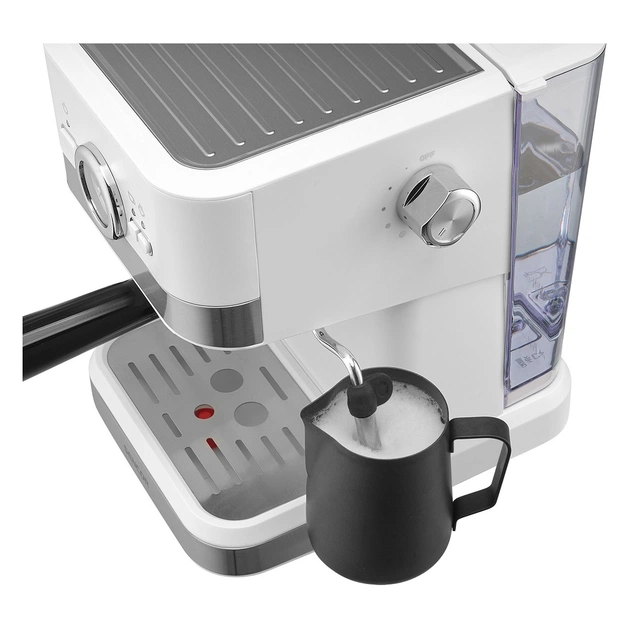 Ріжкова кавоварка еспресо Sencor SES 1720WH - зображення 4