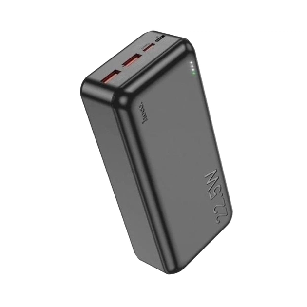 Батарея універсальна HOCO 30000mAh Astute 22.5W PD QC Black (J101B / 714732) - зображення 1