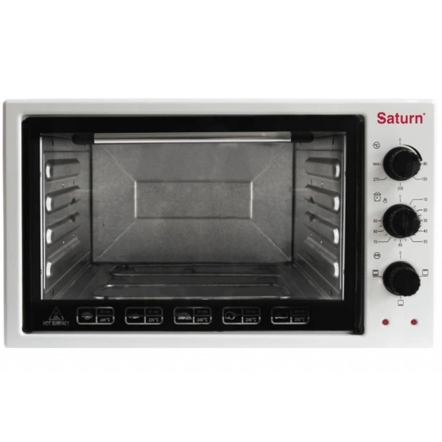 Електропіч Saturn ST-EC3801 White (ST-EC3801White) - зображення 1
