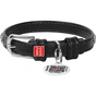 Нашийник для тварин WAUDOG Glamour з QR-паспортом "Стрази" XS Ш 9 мм чорний (33061) - зменшене зображення 1