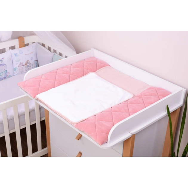 Пеленальний матрацик Верес Velour Powdery 72х80 см (429.9) - picture 3