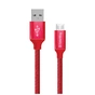 Дата кабель USB 2.0 AM to Micro 5P 2.0m red ColorWay (CW-CBUM009-RD) - зменшене зображення 1
