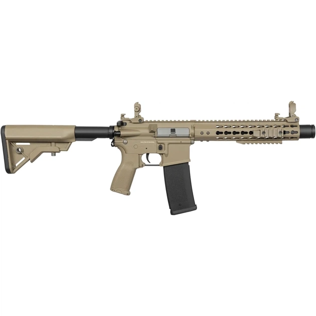 Гвинтівка страйкбольна Evolution Recon 10" Amplified Carbontech AEG Tan (SL-1006T) - picture 2