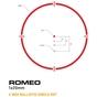 Коліматорний приціл Sig Sauer Romeo4S 1x20mm, 2 MOA RED DOT BALLISTIC CIRCLE DOT, SOLAR (SOR43021) - зменшене зображення 9