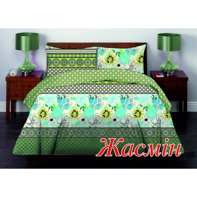 Постільна білизна Home Line Жасмін бязь, Євро (122832) - изображение 1
