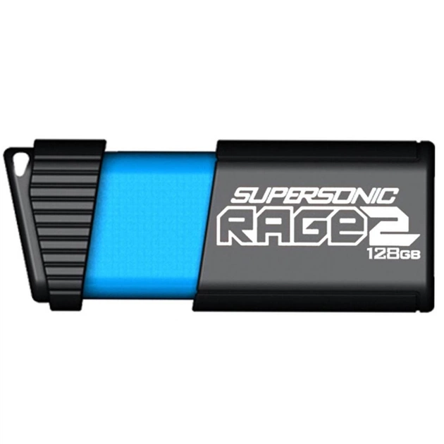 USB флеш накопичувач Patriot 128GB SUPERSONIC RAGE2 USB 3.1 (PEF128GSR2USB) - изображение 1