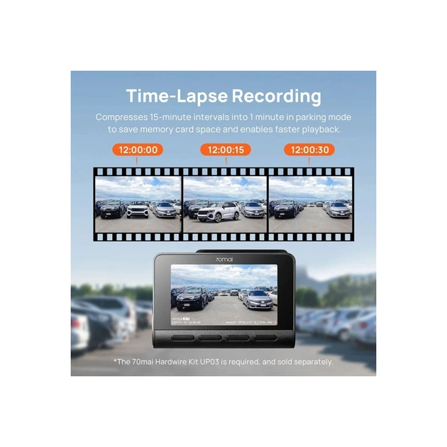 Відеореєстратор Xiaomi 70mai Dash Cam 4K A810S-2 Set (1182548) - зображення 16