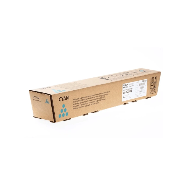 Тонер-картридж Ricoh MPC2003/MPC2503/MPC2011sp 5,5K Cyan (841931) - зображення 1