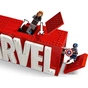 Конструктор LEGO Super Heroes Логотип і мініфігурки MARVEL (76313) - зменшене зображення 4