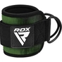 Манжета для тяги RDX A4 Gym Ankle Pro Army Green Pair (WAN-A4AG-P) - зменшене зображення 3