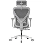 Офісне крісло Mealux Q1 Air Fabric Grey (HF-Q1 F/G) - зменшене зображення 5