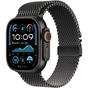 Ремінець до смарт-годинника Apple 49mm Black Titanium Milanese Loop - Large (MXKH3ZM/A) - уменьшенное изображение 2