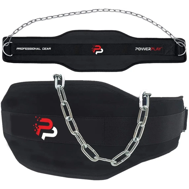 Обважнювач PowerPlay з ланцюгом 3095 неопреновий Чорний (PP_3095) - picture 2