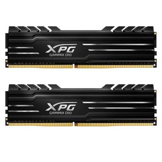 Модуль пам'яті для комп'ютера DDR4 8GB (2x4GB) 3000 MHz XPG Gammix D10 Black ADATA (AX4U3000W4G16-DBG) - изображение 1