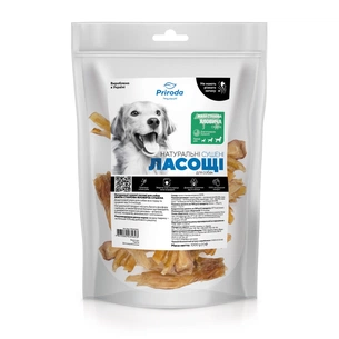 Ласощі для собак Priroda Жила станова яловича сушена 1 кг (4823082435623) зображення 1