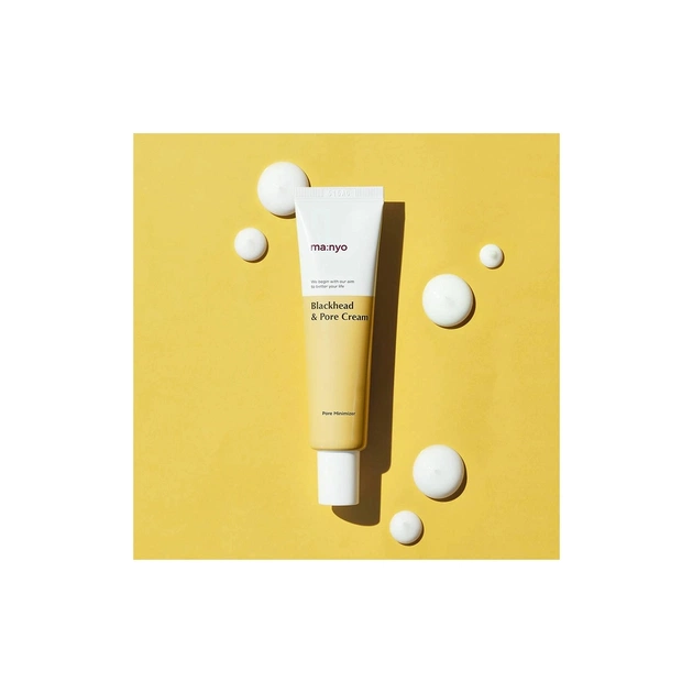 Крем для обличчя Manyo Blackhead & Pore Cream Очищувальний для боротьби з чорними цятками 30 мл (8809730952908) - picture 5